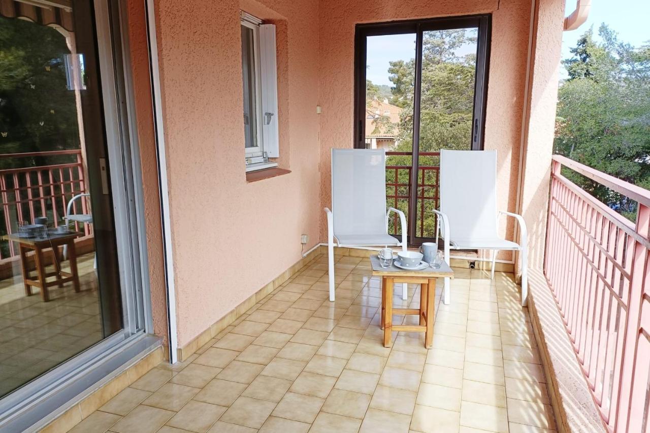 Spacious Sea View Apart At 50M From The Beach 邦多勒 外观 照片